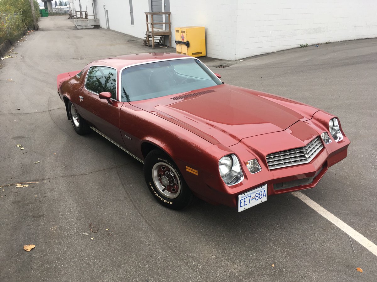 deanwarren2's tweet photo. Lovin' this '79 Camaro we just finished for a customer in time for late Summer cruisin'! Drive, Show, Enjoy! #70s #musclecars #cruisindays #thecarguy https://t.co/VpqTopxjfo https://t.co/76p5K9mi6H