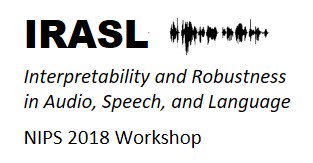 mirco_ravanelli's tweet photo. Happy to announce our #NIPS2018 workshop on “Interpretability and Robustness in Audio, Speech, and Language” (IRASL). Please, check out https://t.co/7XFCILfAVP for more info.
@MILAMontreal #NeuralNetworks #MachineLearning #deeplearn2018 #ArtificialIntelligence #Interspeech2018 https://t.co/BAJseQLOth