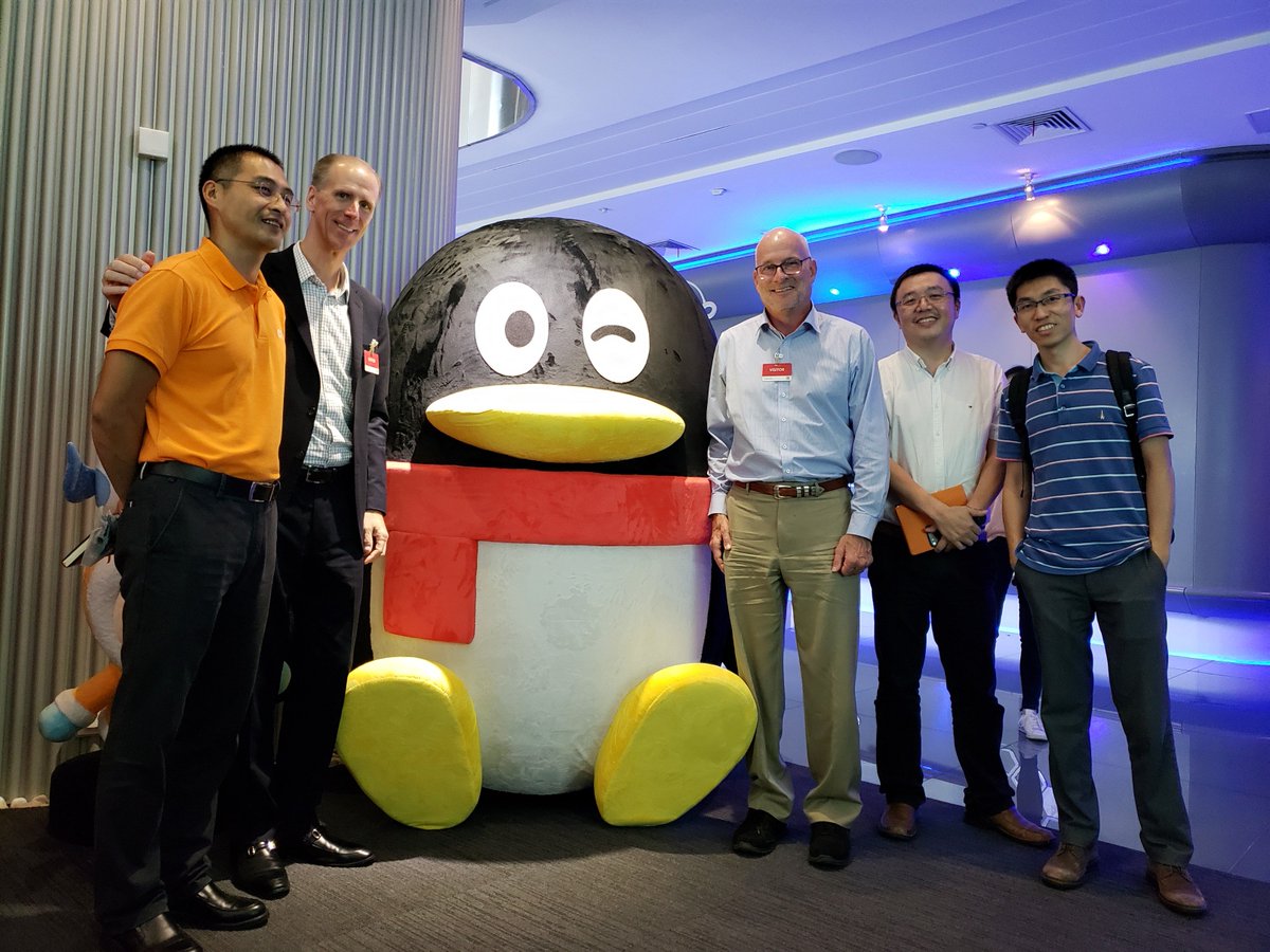 SteveLalla's tweet photo. Outstanding customer meetings with Tencent and Shenzhen Stock Exchange this week. Great to see Vertiv critical infrastructure solutions helping customers succeed.  @VertivCo_HQ https://t.co/SEoFFOxw2Z