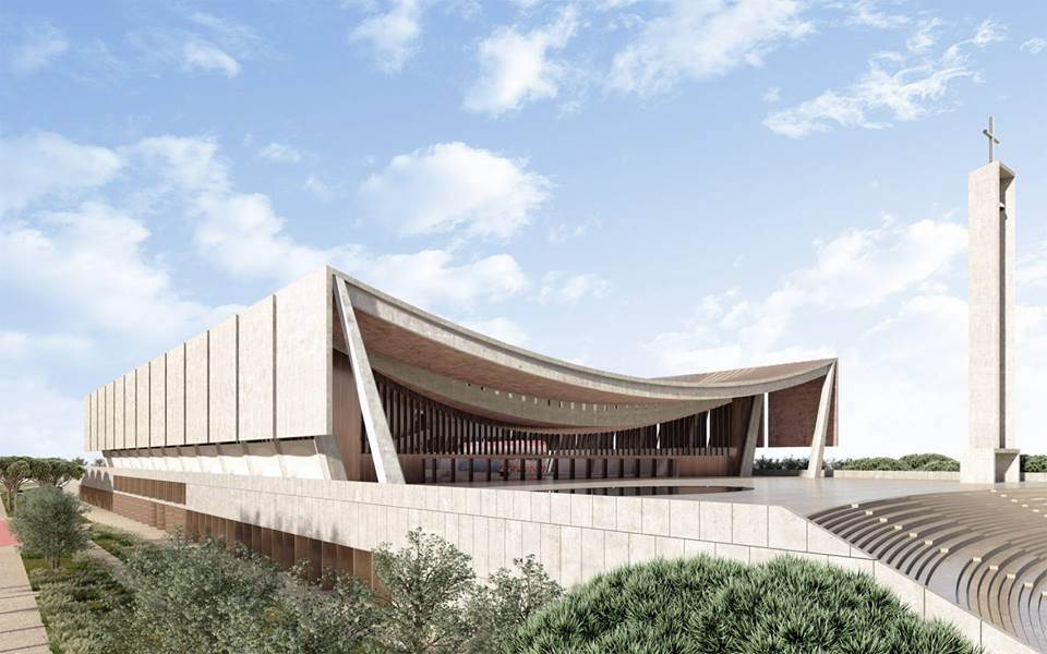 TheIsraelLaryea's tweet photo. The architecture for the National Cathedral is just spectacular and something I'd love to see in my lifetime. But how about we build it on the vast land near the new Military Cemetery, behind Burma Camp? Accra is moving northwards, anyway.

#BetterAccessibility
#GiveItAThought https://t.co/mn0xvcfwUk