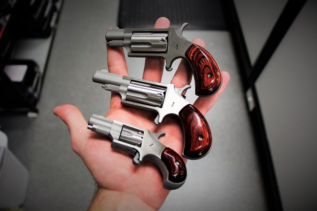 BudsGunShopKY's tweet photo. Small but mighty! Check out the NAA #MiniRevolver as your EDC. https://t.co/8ULj2T6wQj