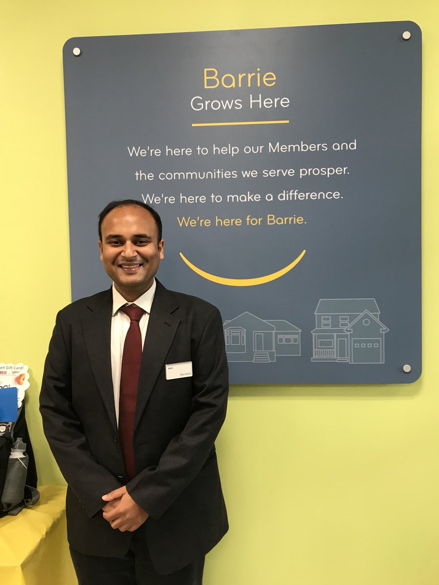 StephanieVeeck's tweet photo. Meet Rishi Agarwali. Rishi joined @MeridianCU #Barre Bayfield team as Financial Service Small Business Advisor. Are you a #Business owner? Come meet Rishi and let us help meet your business needs. #supportlocal #Supportsmallbusiness https://t.co/Ra2KpAwSm3