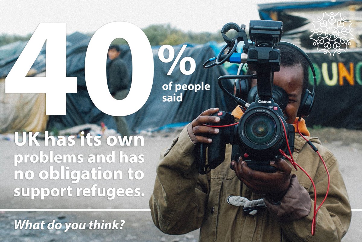 rdsi's tweet photo. Do you think the UK has an obligation to help refugees? #100DaysOfDisplacedData https://t.co/iTpENTcwPi