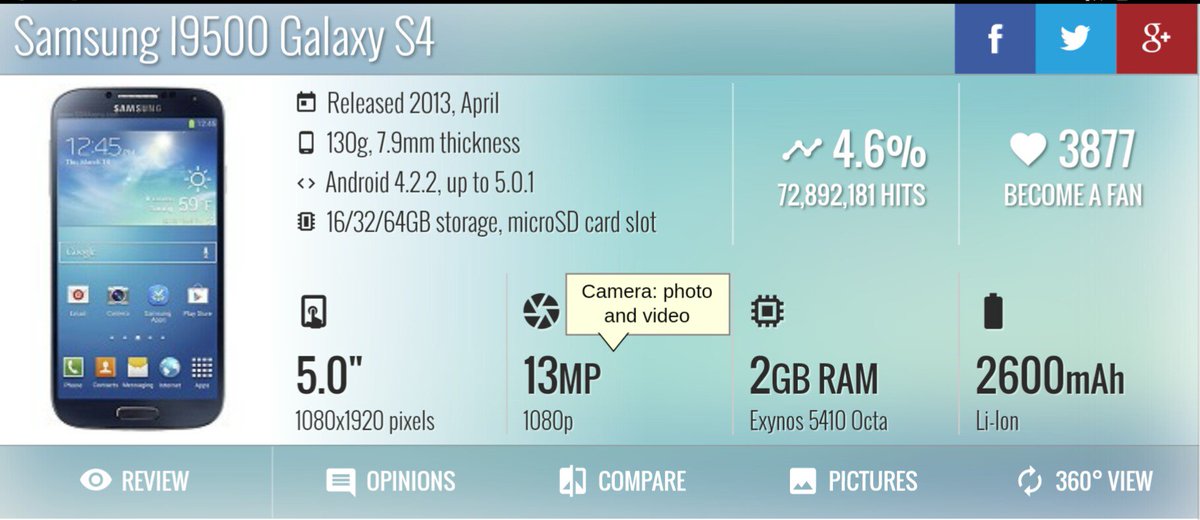 Galaxy s4 = £79 Or £89 #galaxy #s4 
Android 4.2.2 (Jelly Bean), upgradable to 5.0.1 (Lollipop)
OctaCPUOcta-core (4x1.6 GHz Cortex-A15 
MEMORYCard slotmicroSD, up to 64 GB
GB, 2 GB RAM
MAIN CAMERA 13 MP
#Stafford #Sales #mobile #cheaper