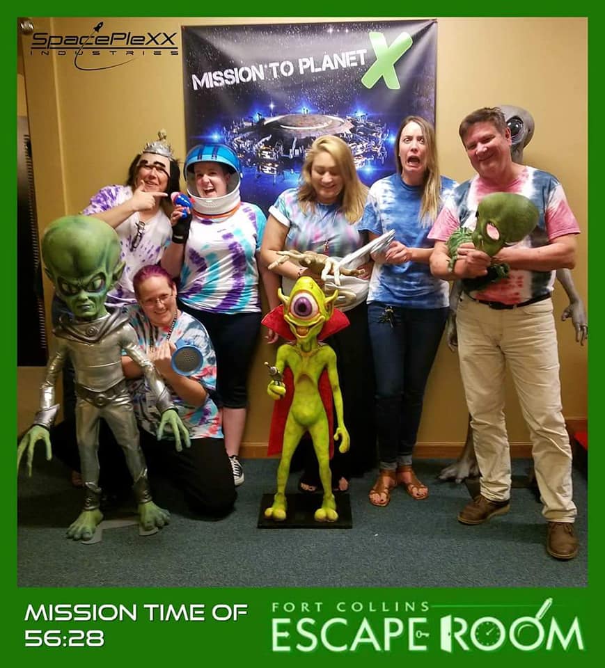 QualfonFTC's tweet photo. One of our groups took their team out to an escape room team building activity! #funatwork #teambuilding #Qualfon https://t.co/uftEcv4XOz