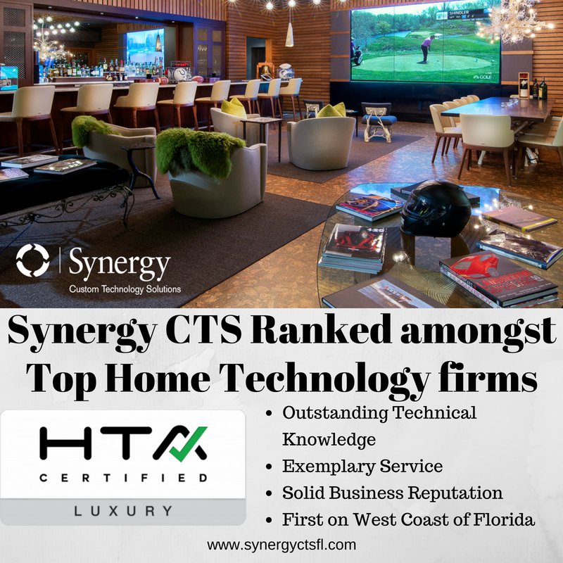 Synergy_cts's tweet photo. We are one of the first home technology integrators in Florida to receive certification by @HTAcertified . https://t.co/uCPT2oiseQ

#hometechnology #avtweeps #homeintegrators #customav #naples #florida #ocala #tampa #certification #techinnaples #avnews #liveinstall #smarthome https://t.co/TmHwLzZCH7