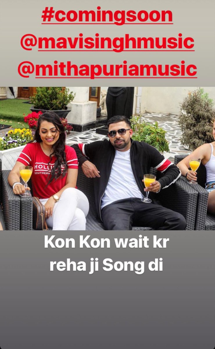 mithapuriamusic's tweet photo. #mithapuria #MaviSingh #comingsoon #newsong ❤️🤘 https://t.co/WatGT4frWE