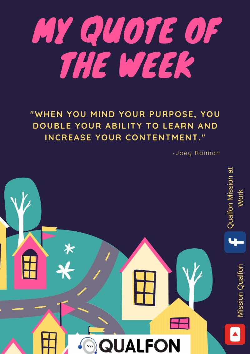 QualfonFTC's tweet image. #quoteoftheweek #Qualfon #communicationatwork