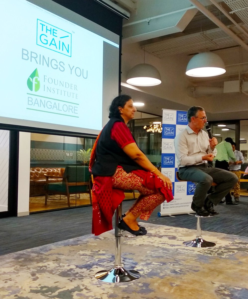 Anjana Vivek <a href="/anjana_vivek/">Anjana Vivek</a> and David Keynan <a href="/roh_min_hon/">🇮🇱🏳️‍🌈 רו״ח, מין, הון</a> engaging with #startups at <a href="/founding/">Founder Institute</a> #StartupWorkshop on business advice from experts 
<a href="/gainforstartups/">The GAIN</a> <a href="/TiEBangalore/">TiE Bangalore</a> <a href="/MadanRao/">Madanmohan Rao</a> <a href="/vijethashastry/">vijetha shastry</a> <a href="/adeoressi/">Adeo Ressi</a> @IESA_ONLINE <a href="/HeadstartBlr/">Headstart Bangalore</a> <a href="/tgsubbu/">Subbu TG Subbu</a>