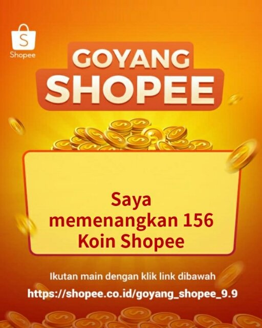 Winuf_WindaNF's tweet photo. Klik link dibawah untuk ikutan main Goyang Shopee https://t.co/8SUFkBjZyK https://t.co/MPRaxTvWti