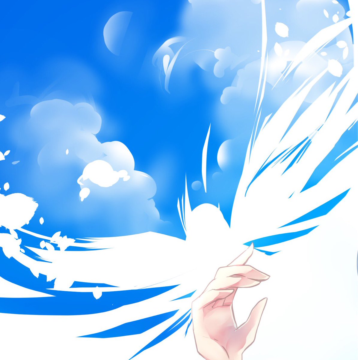 blizzmii's tweet photo. “Where does reality begin?”
...I really, really missed drawing. 😭💕 . . . 
#dreams #animeart #mangaart #animedrawing #animegirl #mangagirl #skydrawing #sky #bird #mangadrawing #mangagirl https://t.co/SkeLnzPsnt
