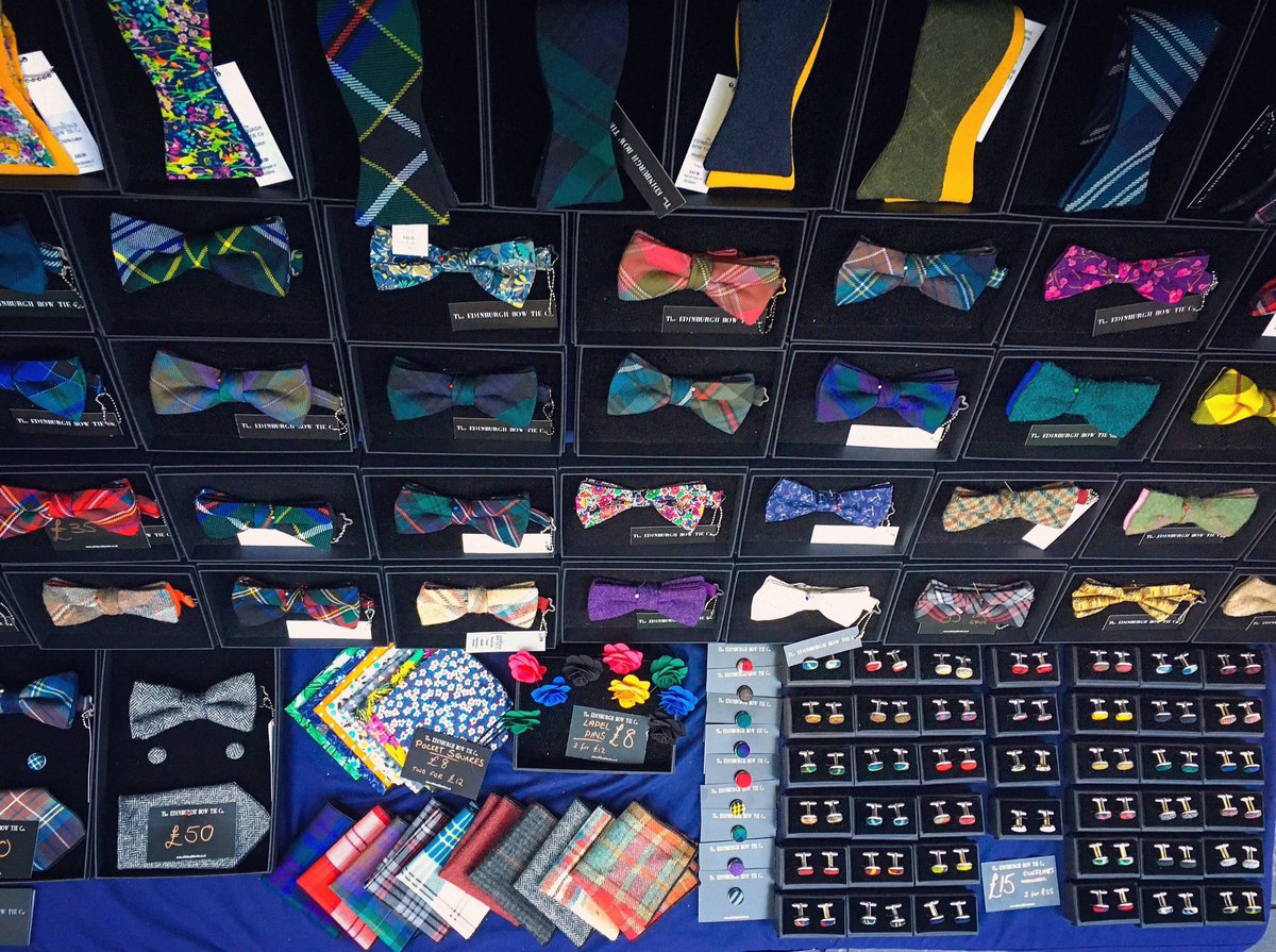 EdinburghBowTie's tweet photo. Happy National Bow Tie day! Come see us on 67 Rose St or online for all of your bow tie needs! 🕺🏼

#edinburghbowtieco #bowtie #cufflinks #pocketsquare #gentleman #accessories #handmade #rosestreet https://t.co/IRxcCnbywO