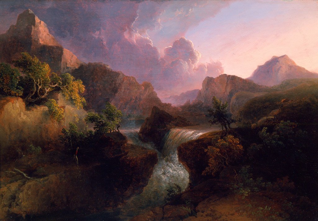 TheNewPainting's tweet photo. #HistoryofPainting

“A thing of beauty is a joy forever.” John Keats

Thomas Doughty (July 19, 1793 – July 22, 1856) was an American artist associated with the Hudson River School.

Landscape, 1829

Source/Photographer: High Museum of Art

Beauty in #Art
#TheFreeExhibition https://t.co/4VxRLPJR80