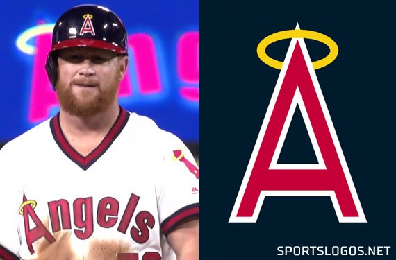 Chris Creamer  SportsLogos.Net on X: The California Angels were back last  night! Check out our photo gallery of the #Angels wearing their sweet  70s-80s throwback uniforms last night right here