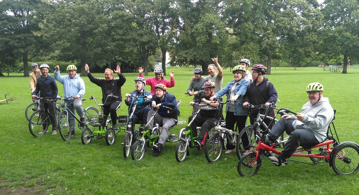 Edinburgh_ABC's tweet image. What a gang!

Great cycle and skills session at Victoria Park with a mixed ability bunch this afternoon

#cycling #inclusive #allability #fun #Edinburgh @rsmacdonaldct @CyclingUKScot @WeAreCyclingUK @transcotland @EdOutdoorLearn @Edinburgh_CC