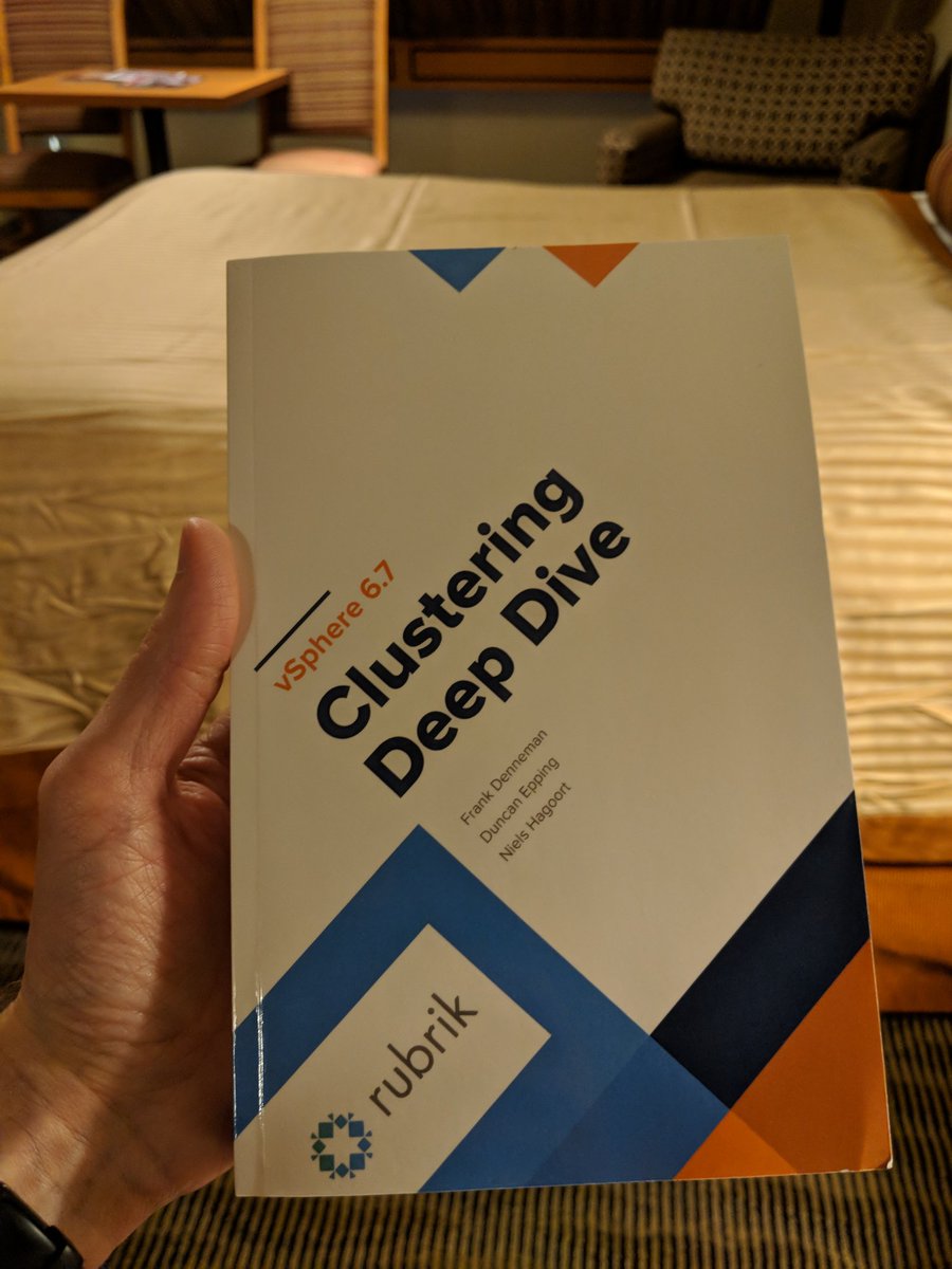 mallocarray's tweet image. Got my signed copy yesterday @rubrikInc  #ClusteringDeepDive