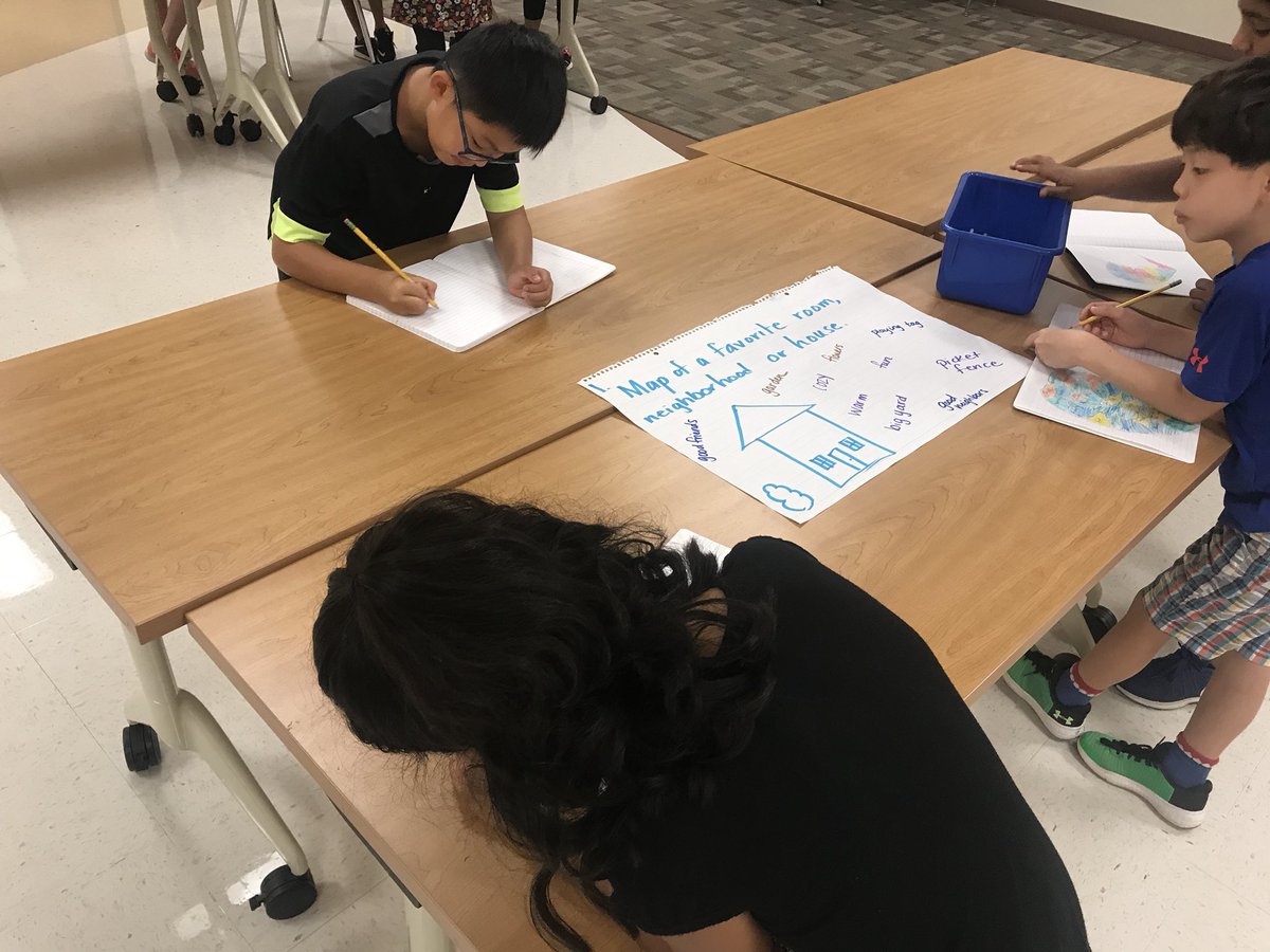Kathy3rdRRISD's tweet photo. Generating writing ideas in fourth grade. @ElsaEngRRISD #fourthgrade https://t.co/NFn8Ei7DXE