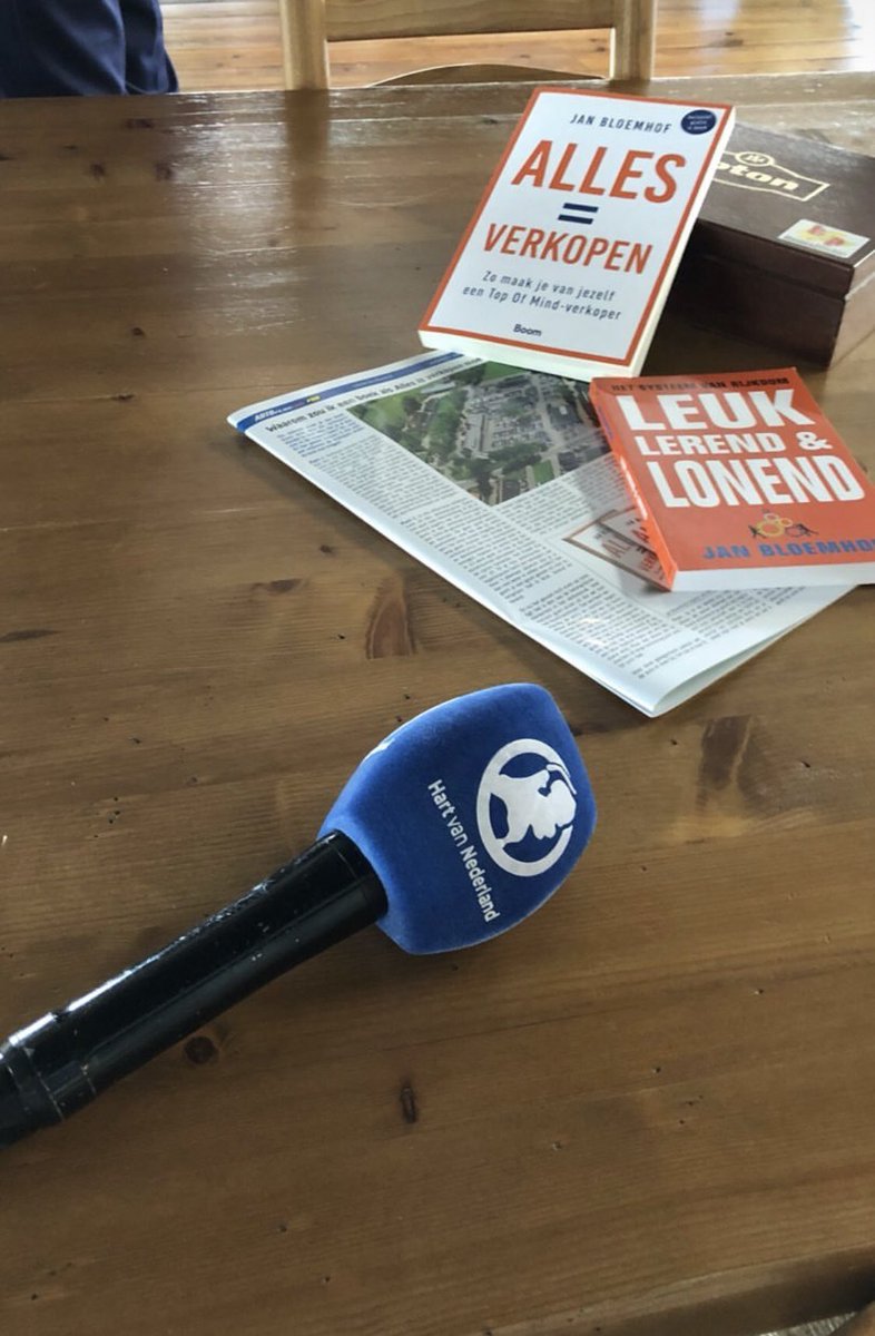 Jan vanavond bij SBS6 in Hart van Nederland!