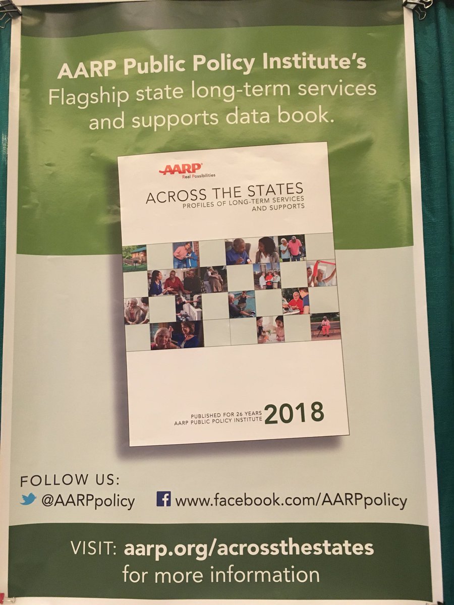 LTSSpolicy's tweet photo. Just released at @NASUAD1 #HCBSconference: @AARPpolicy #AcrosstheStates long-term services and supports data for every state! https://t.co/2gsAnkwAGj