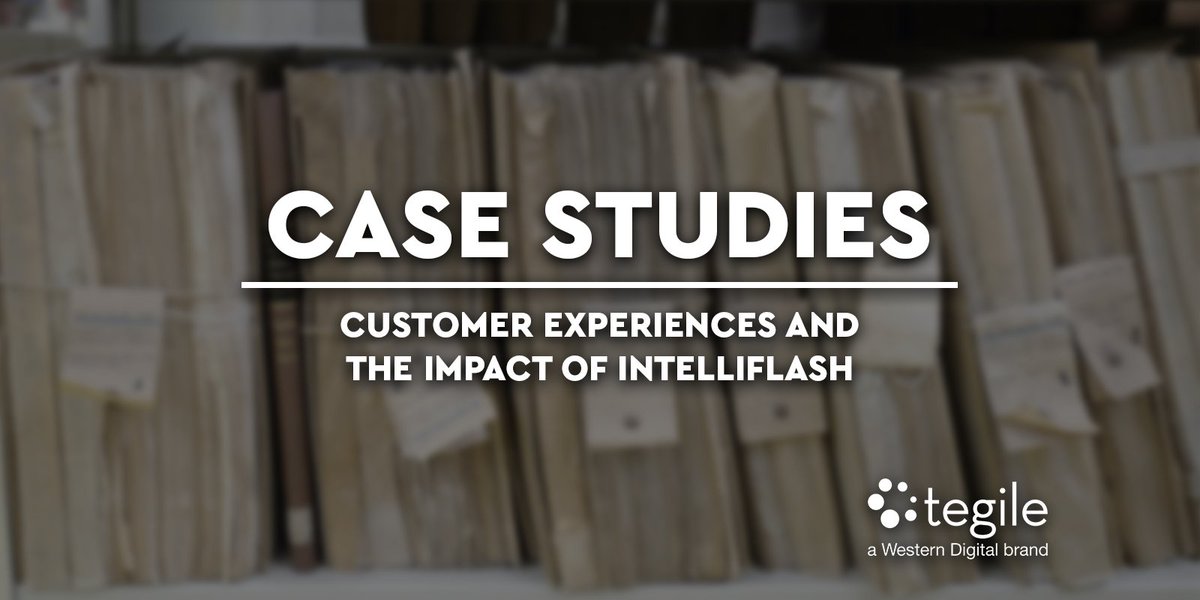 Tegile's tweet image. Read about how we're transforming business to run at the #speedofmemory one company at a time. Get all the reports here: tgl.li/case-studies