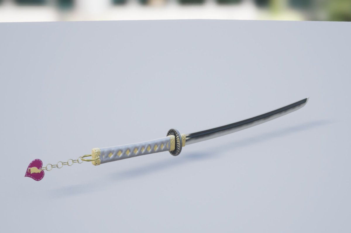 Indie Us Games アセット紹介 現在マーケットプレイス申請中の Pink Cyber Girl ですが 実は彼女には 歳桃胡桃 さいとう くるみ という名前があり 日本刀を使いこなします そして刀には 刀本体 鞘 刀が鞘 入りした3つのメッシュもあります もちろん