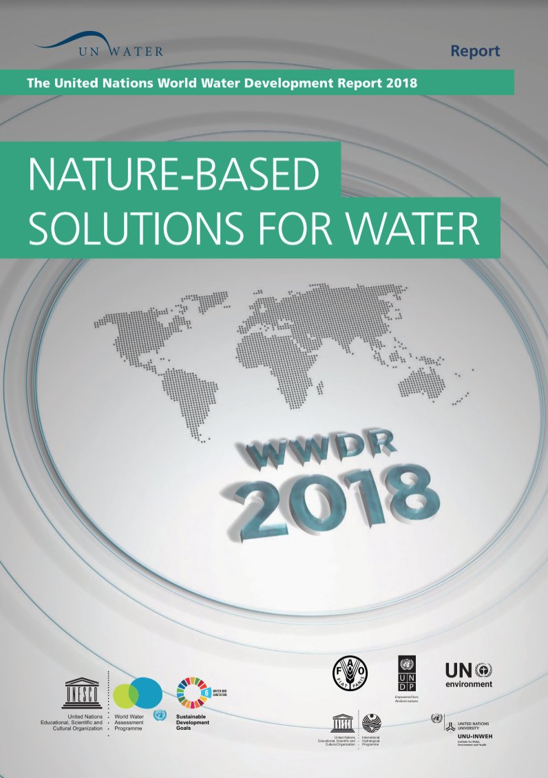 UN4Youth's tweet photo. On #WorldWaterWeek, take a look at the @UN World Water Development Report 2018!
The report shows how nature‐based solutions offer a vital means to address the world’s water challenges &amp; advance toward #SDG6. 💦 
📖 https://t.co/7Hsz4UX434 https://t.co/Wf2n3OF5Cg