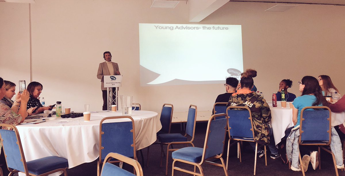 SheffieldYA's tweet photo. Lesley our president talking about young advisors and how we are making an impact!! #YoungAdvisorsAGM2018 https://t.co/bR8Df71RrC