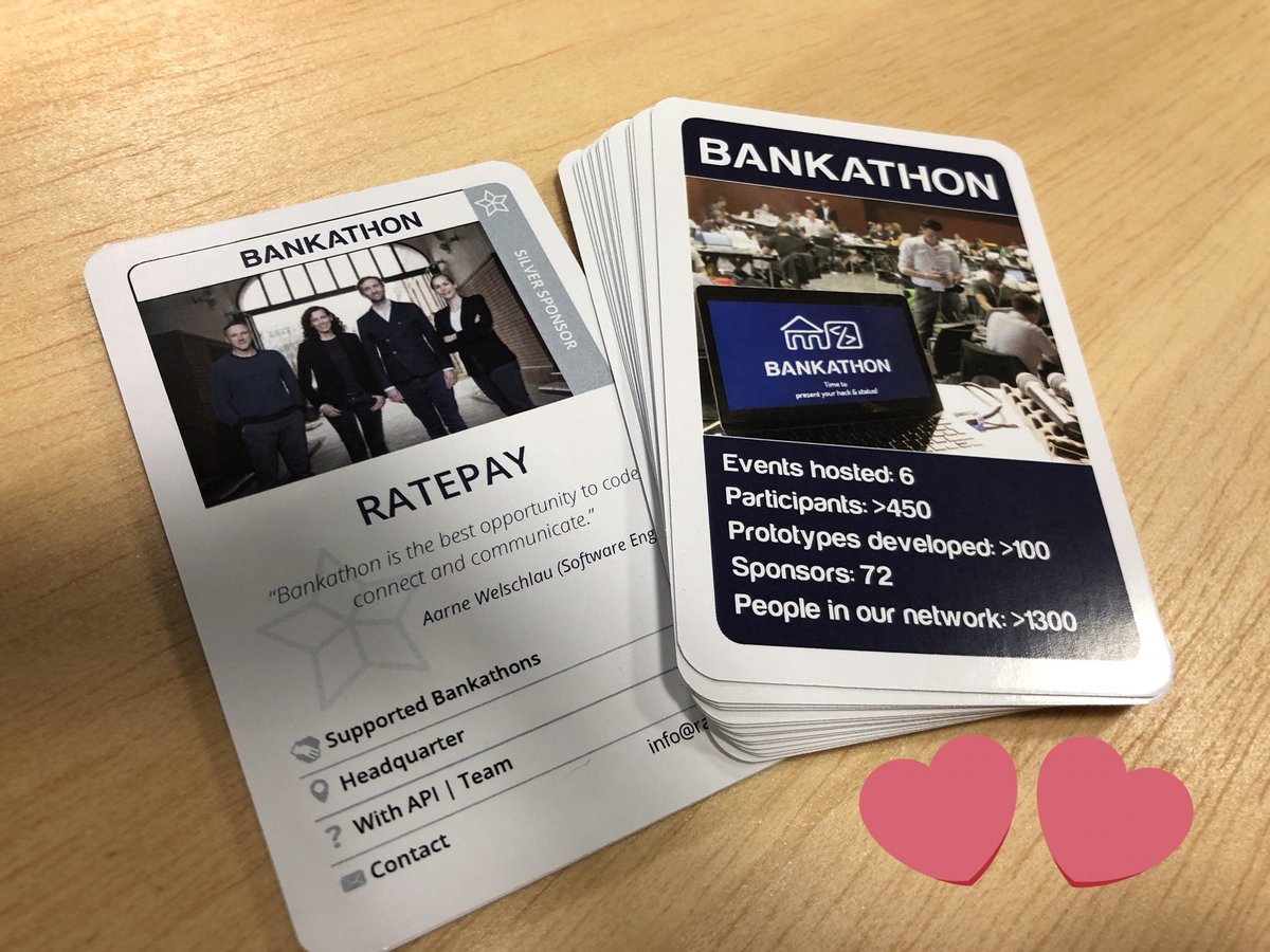 MarcTroesken's tweet image. Wir sind heute nicht nur ein Hacker-Team, sondern auch Sponsor des @bankathon15 #bankathon @RatePAY #ratepay #hackerthon #code #software #frankfurt