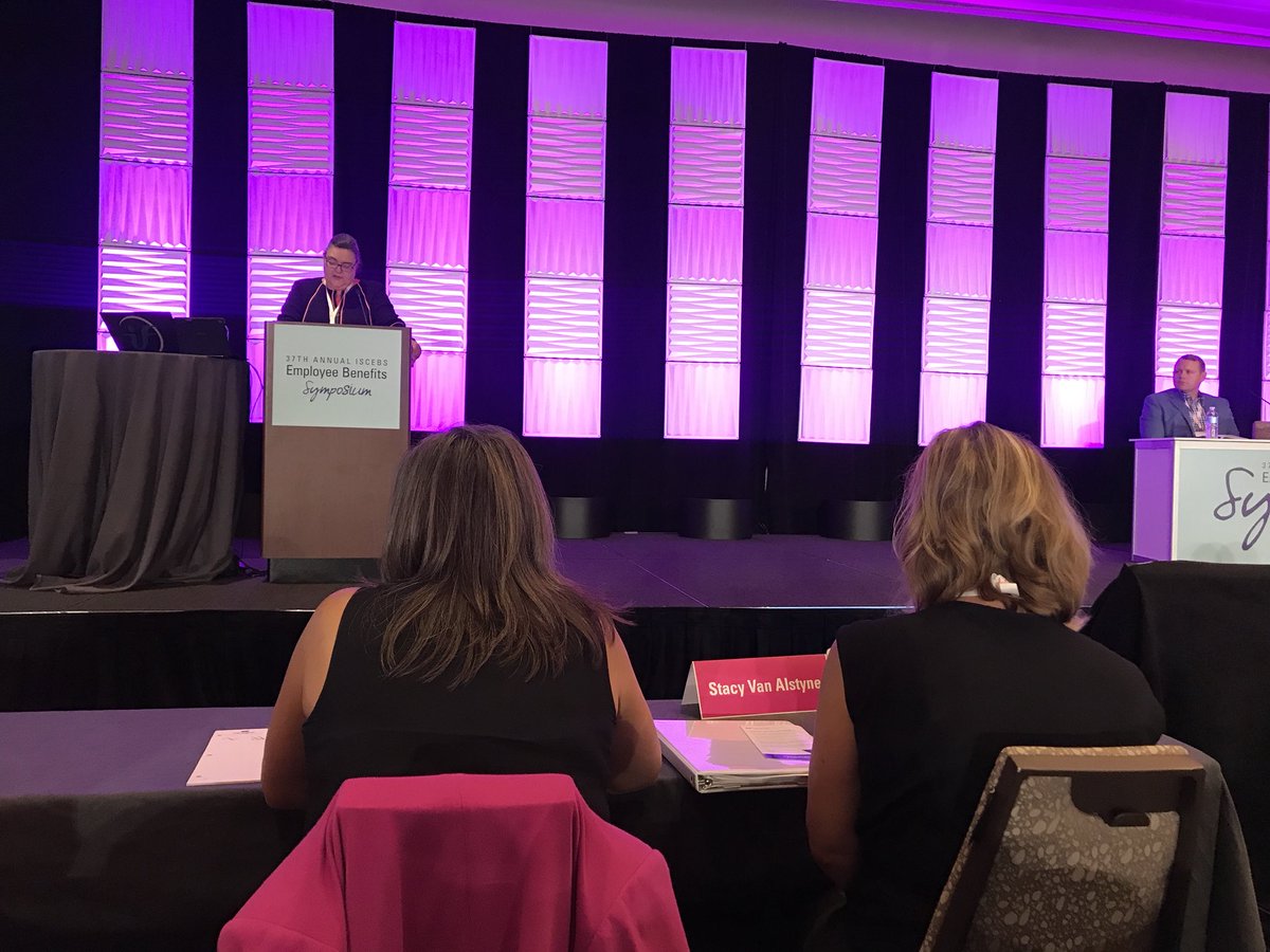 KieraHanselman's tweet photo. Great legal update @ISCEBS Symposium! Thanks Katherine Hesse #18Symp #iscebs #employeebenefits #legalupdate https://t.co/XY9xFwvQCf