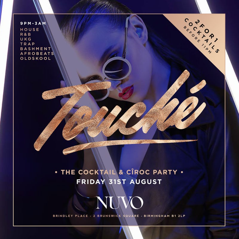 🎉 End the month with a Bang! 🎉

Click here to join our guest list ➡️ ow.ly/7f3I30lAr2h

#Nuvo #Birmingham #FridayNight #Party
