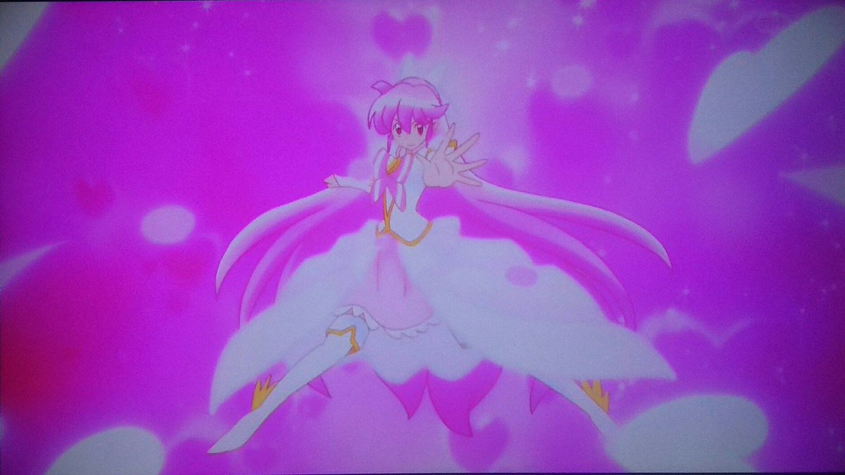 Candyrainbow Twitterren ラブリーの手にはみんなの愛で誕生したプリカードが この力で守りたい みんなの想いを 貴方の愛を守りたい プリキュアくるりんミラーチェーンジ 世界を照らす永遠の愛 フォーエバーラブリー 次回感動の最終回 プリキュア