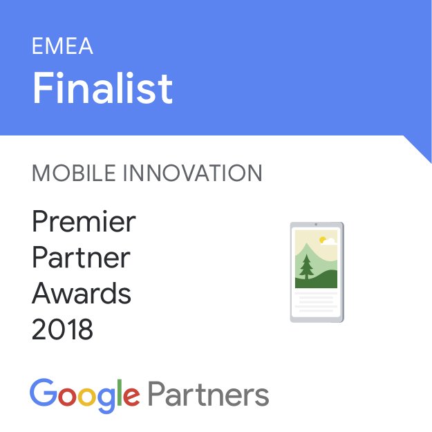 Siamo orgogliosi di annunciare che <a href="/htt/">HT&T Consulting</a> è finalista ai Google Premier Partner 2018 per Mobile Innovation. Fate il tifo per noi 🏆🥂🍀 <a href="/googlepartners/">Google Partners</a> #PremierPartnerAwards #Google #MobileInnovation #DigitalMarketing #awards #finalist