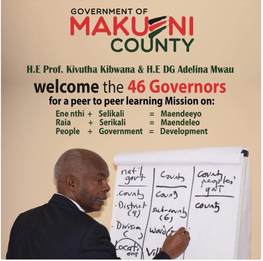 WorldBankKenya's tweet photo. The people of Makueni County do not just give us views, they have to approve the projects and ensure that they have been completed to people's desire before the county can process the payment - @governorkibwana #Governorspeerlearning #PB @OfficialMakueni #Governorspeerlearning https://t.co/MRjQYw76na