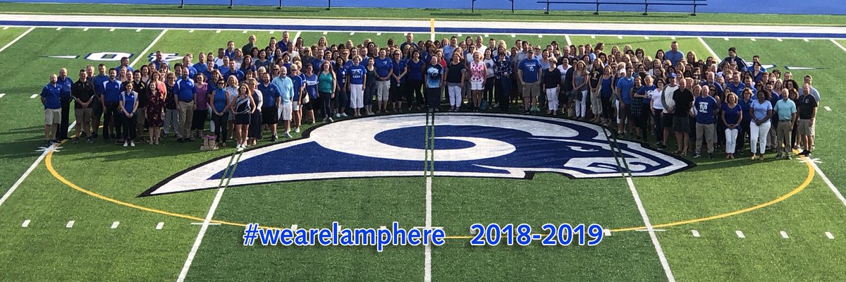 dcssteen's tweet photo. Lamphere has the best staff!  #wearelamphere https://t.co/p6wDEOHBZ6