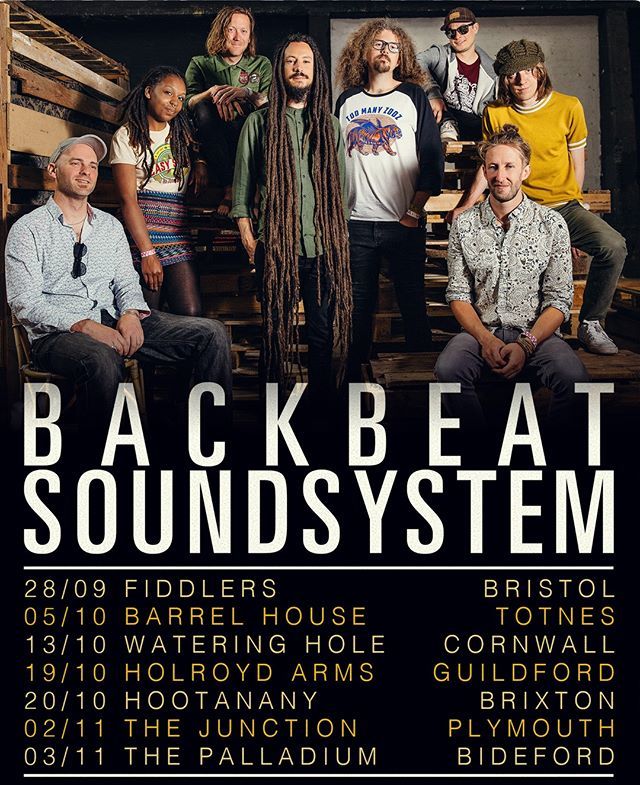 back_beat_'s tweet photo. Heads up....October tour announcement! If you haven't managed to catch us over summer, or you just cant get enough then here are some dates for the diary! Tickets available on https://t.co/o9e7rrNb8x ✌✊ #backbeatsoundsystem #reggae #dub #easystarrec… https://t.co/1wCfSzvcQE https://t.co/QvpoZTzC8h
