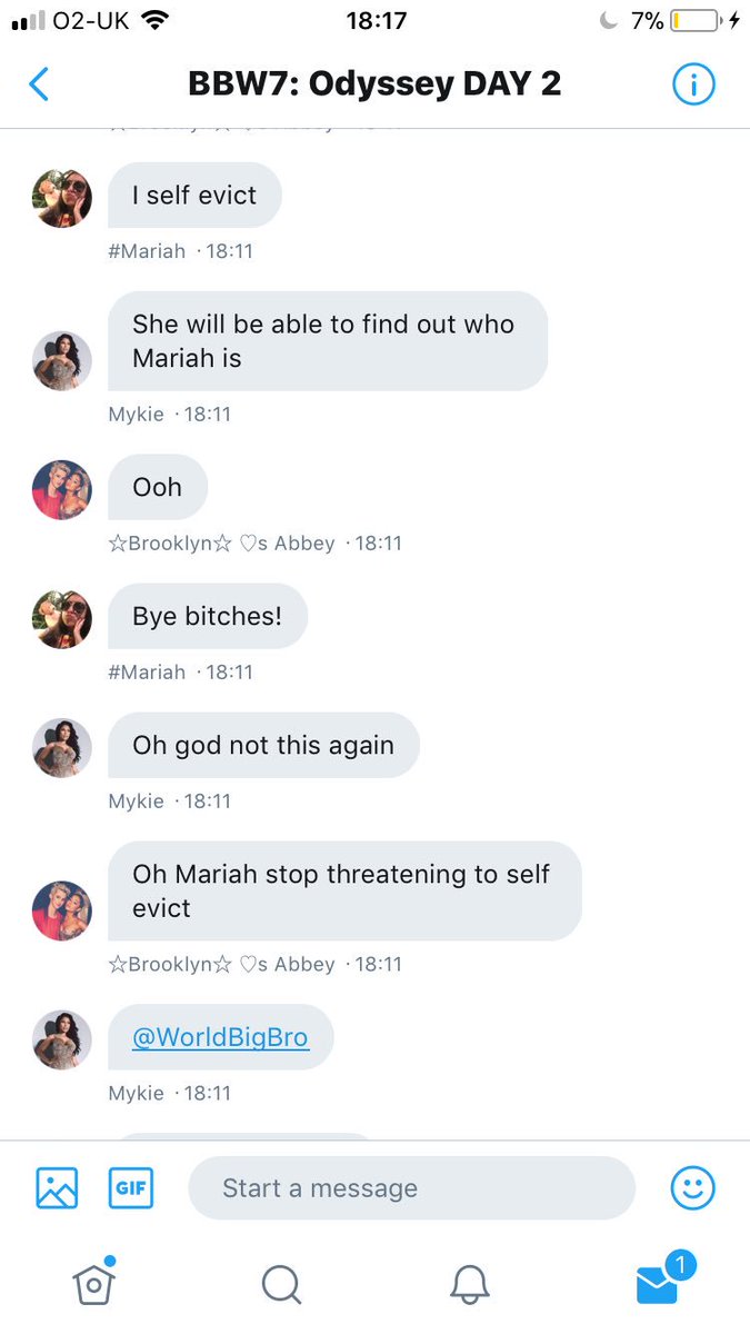WorldBigBro's tweet photo. BREAKING NEWS: Mariah has decided to block #BBWMYKELL and #BBWBROOKLYN. When advised to unblock, she refused. #BBWMARIAH https://t.co/6ow7poqKV1