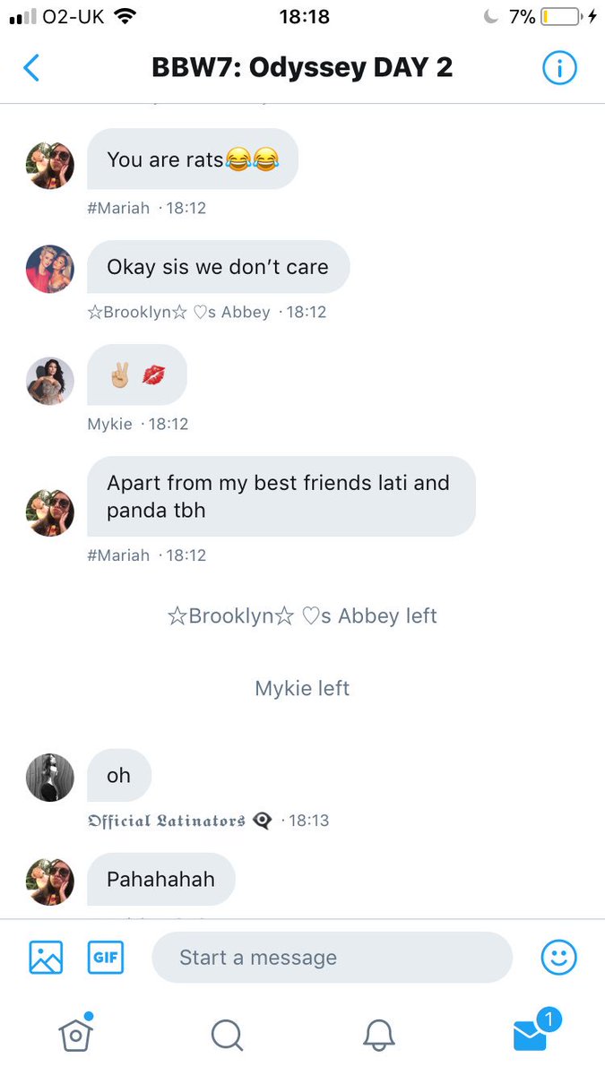 WorldBigBro's tweet photo. BREAKING NEWS: Mariah has decided to block #BBWMYKELL and #BBWBROOKLYN. When advised to unblock, she refused. #BBWMARIAH https://t.co/6ow7poqKV1