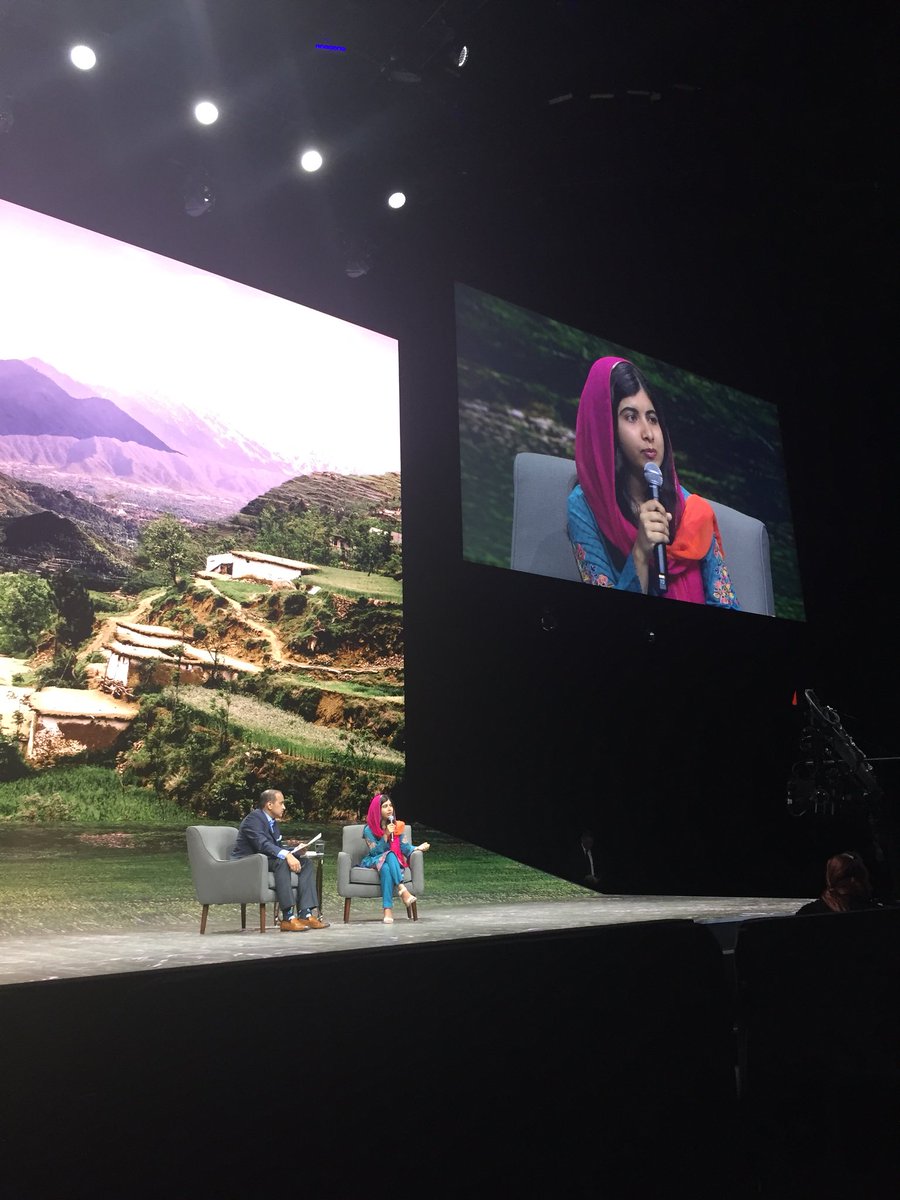 Clamco's tweet photo. ‘Investing in girls education could add $30 trillion to world economy according to #WorldBank’ says @Malala https://t.co/sAeWXpD4Yg