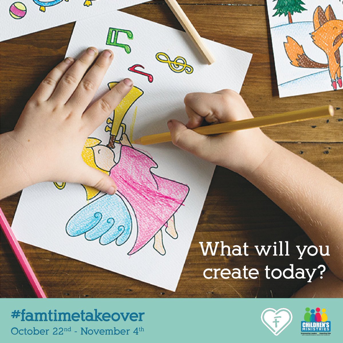 ChildsMinNAD's tweet photo. Super thankful for the ability to create! Create words, create hugs, create crafts to share, or even creating smiles! What will you create today? #FamTimeTakeOver #ChildMinNAD https://t.co/mrBEwDqafN