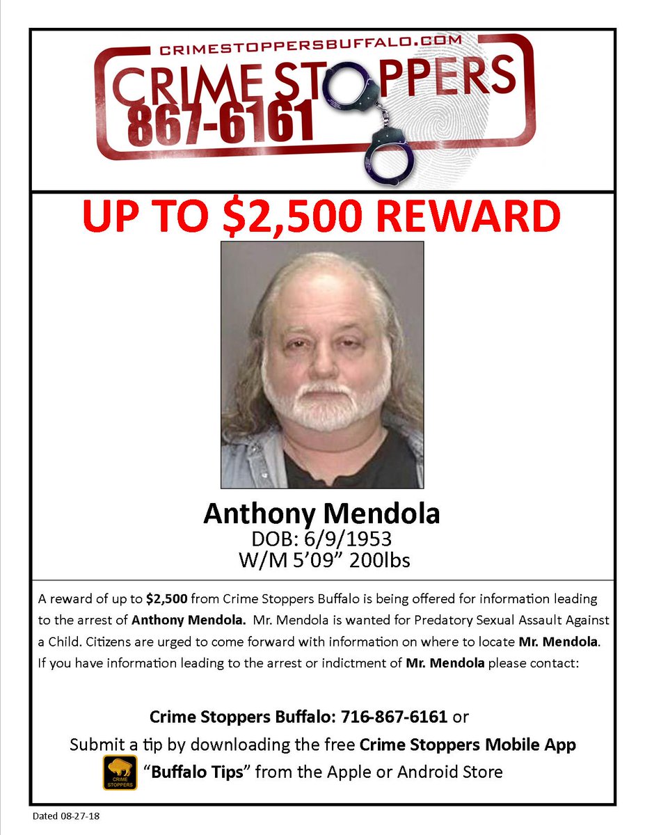 crimestoppersb's tweet photo. Don't forget you can now submit tips using our app, #BuffaloTips. It's free and available for Android and Apple users. https://t.co/qrcbgGvgep