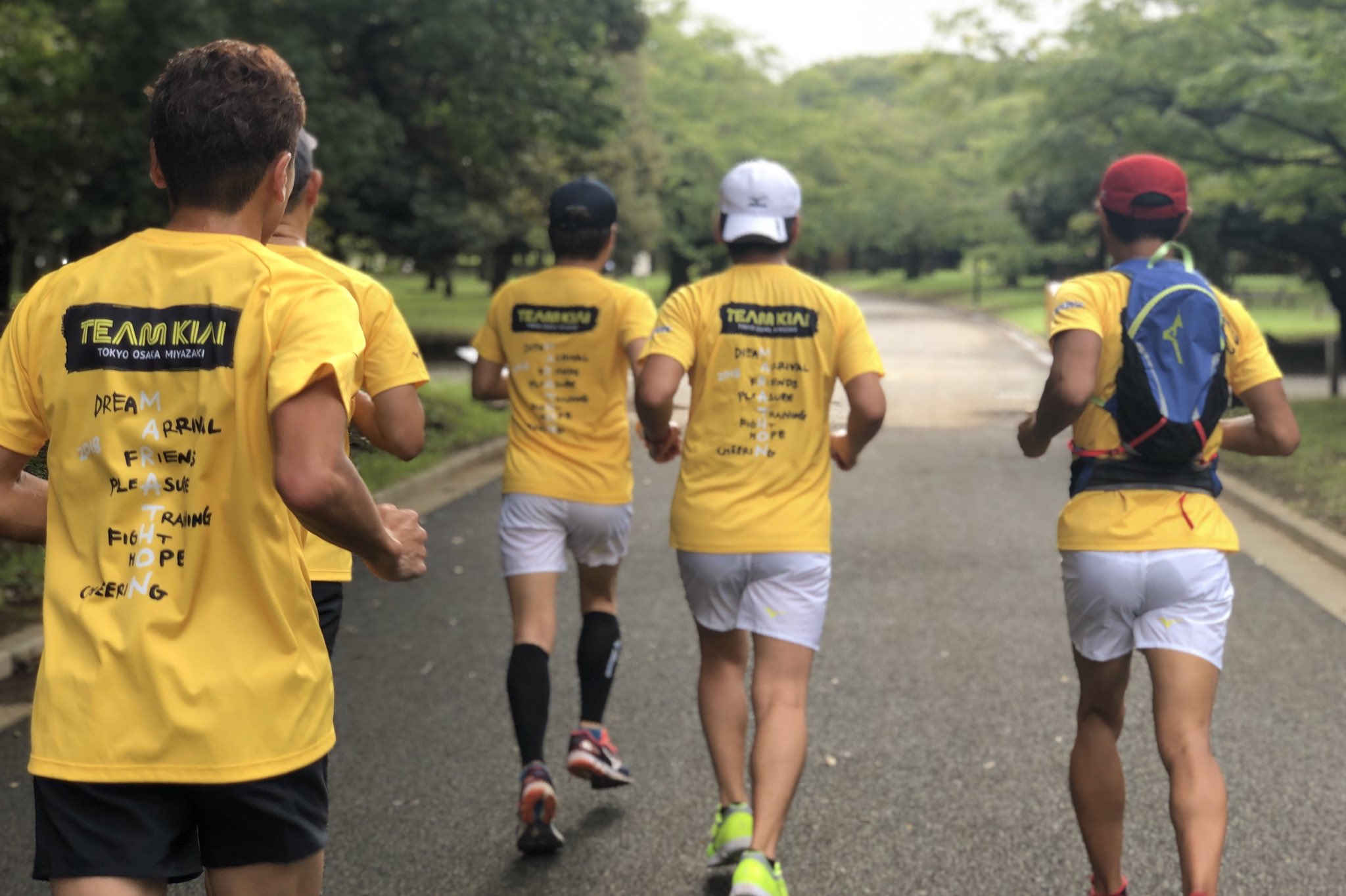 توییتر Shigeto Osumi در توییتر 蒸し暑いっ Teamkiai チーム気合い Kiaiyellow 大阪 マラソン ランニング ラン マラソン Running Run Marathon Mizuno Mizunorunning ミズノ ミズノランニング トレーニング 筋トレ Training Workout ワークアウト