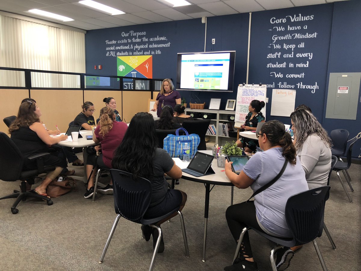 FeasterCharter's tweet photo. Did you know that at #FeasterLearns we're meeting our #LCAPGoals by offering parent & community classes: Positive Parenting Wrkshp, @Achieve3000 parent info session, & JupiterEd wrksops were all held last week to better support parents & our community @CVESDNews #FCSLCAPgoals https://t.co/lNRrifiuZ5