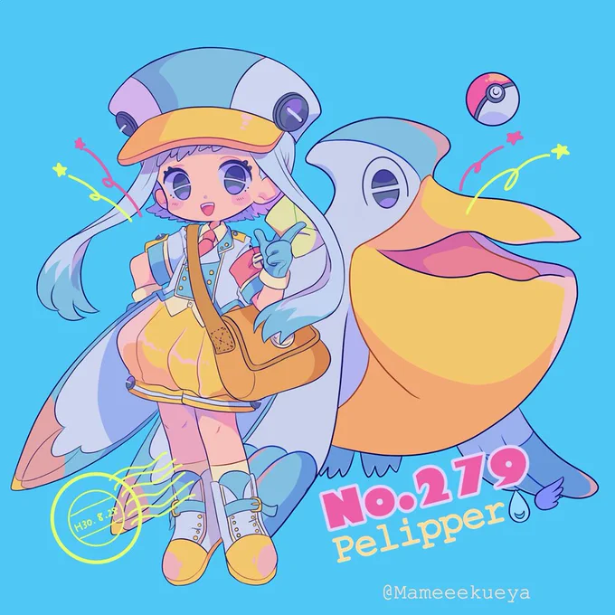 #pkgドローイング
ペリッパー
ワンドロ間に合わなかったのでこっちのタグで! 