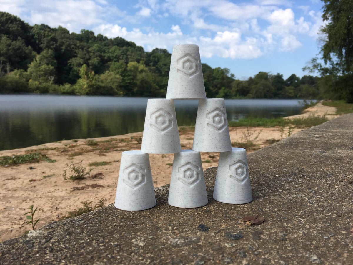 bruceimade3d's tweet photo. Shot glasses on the Chattahoochee River for @yesimade3d were designed in Cyprus and printed in Atlanta. #imade3dAtlanta https://t.co/ZT7BczS8BI