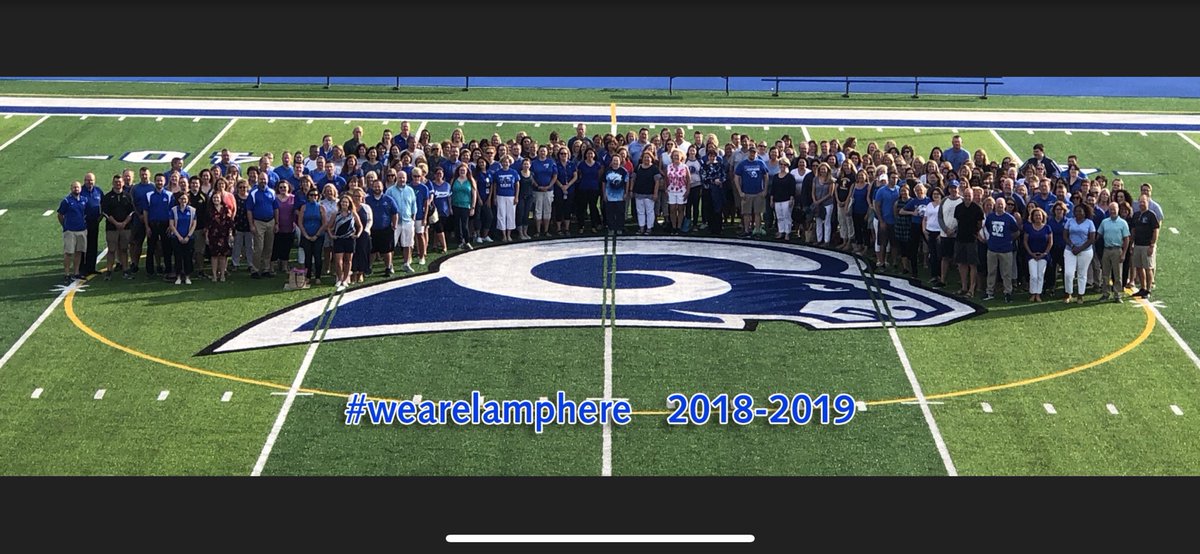 LizBanks44's tweet photo. The Lamphere Staff is back and ready for an incredible year!  #wearelamphere https://t.co/XwDyhuva5h