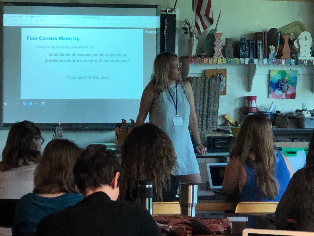 APSArts's tweet photo. APS Arts teachers participate in countywide Day of Learning #apsartsgreat #apsartsinspires #APSBack2School #APSDayOfLearning @APSVirginia @APSInstrConnect https://t.co/tPQ5CSBGEF