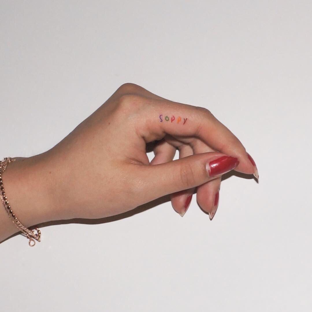 5. Viva la Vida (2018) - "life lives" or, less literally, "live your life" in Latin, also a song by Coldplay 6. Soppy (2018) - the word "soppy" actually has two meanings (>pic.3)