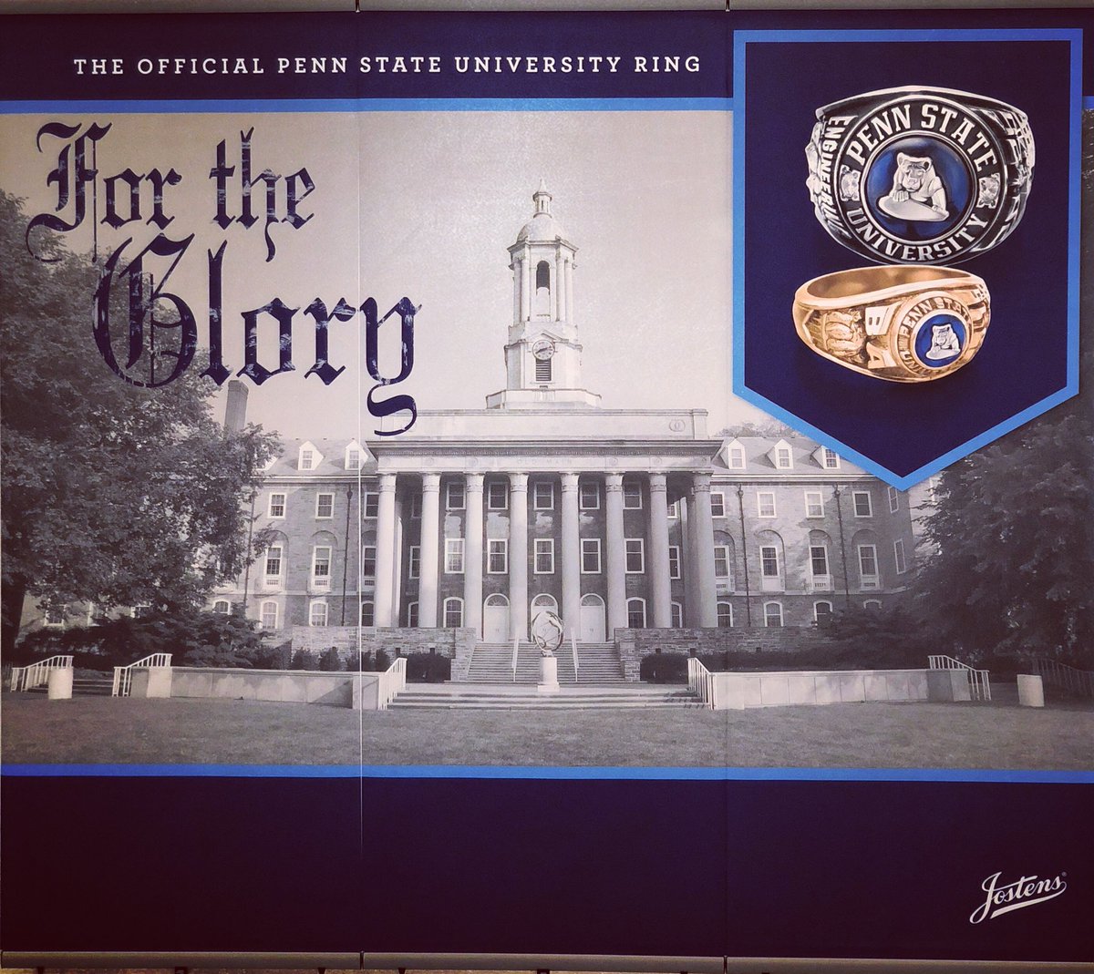 PSUBookstore's tweet photo. Jostens will be selling class rings outside our doors from 11am-3pm until September 1st. #pennstate #ringsale #classring #jostens https://t.co/0bo4uh1efK