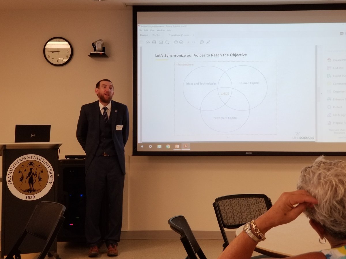 495Partnership's tweet photo. @495MWPtnership is excited for more recognition of #495MW life sciences cluster - 11X US concentration of biopharma & 4X med devices & 67% pricing advantage over Boston/Cambridge - with today's #MWLSN
mtg hosted by @FraminghamU; thx to @AliraHealth
ABI Labs @MWCoC
4 leadership https://t.co/nIqgwjF9C7