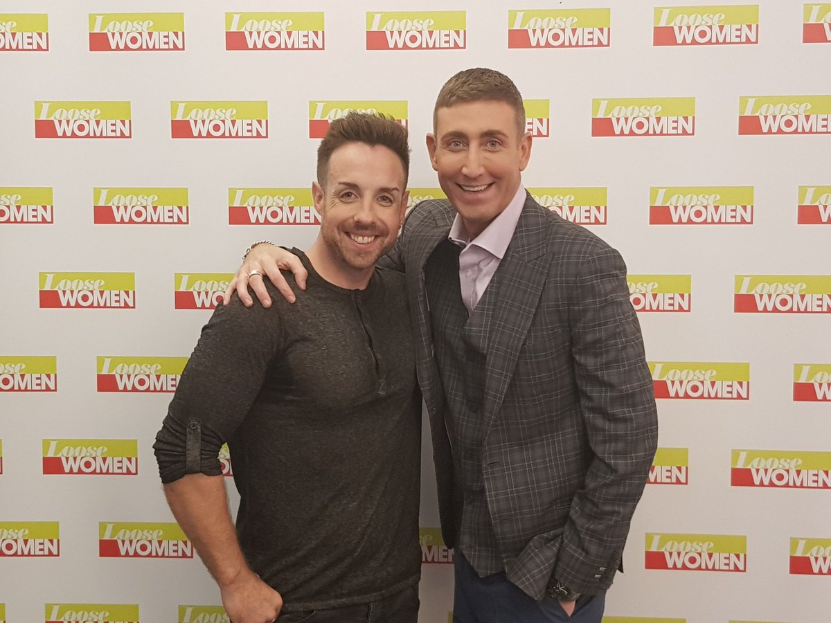 ChrisMaloney77's tweet photo. Some backstage pics from today @loosewomen @ITV @THESTEVIRITCHIE xx 😀👊 @beresfordmgnt @KBA__Agency @TheCelebManCo https://t.co/XP0wf1mptB
